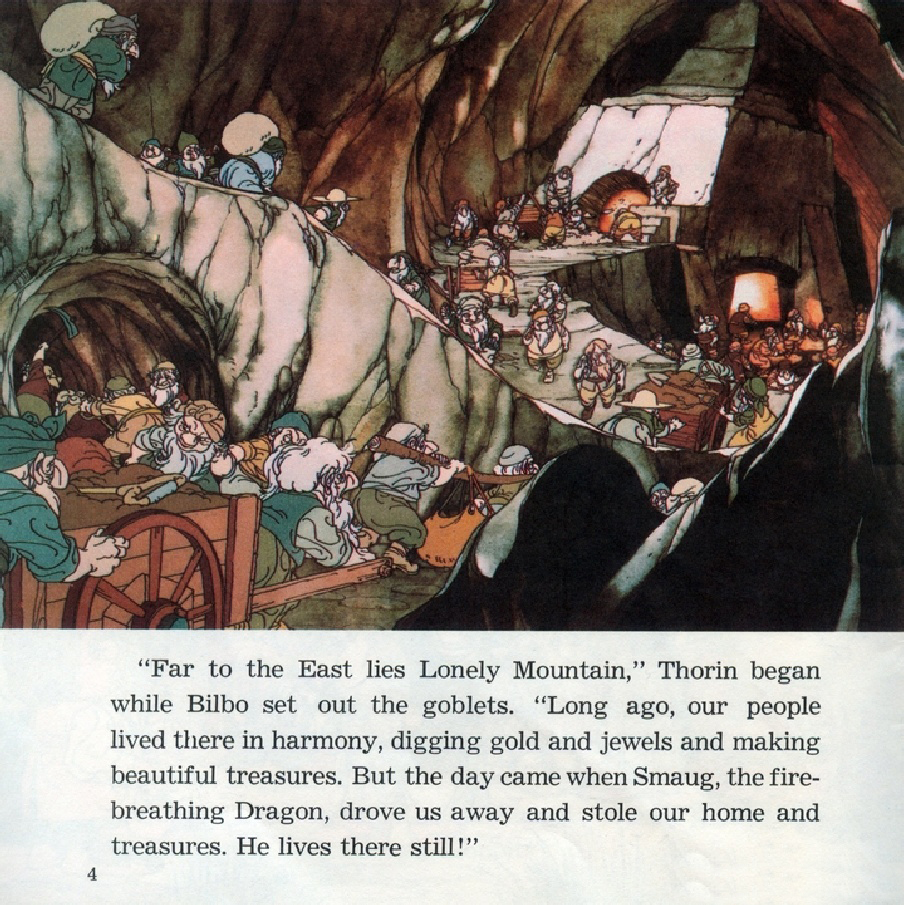 The Hobbit (06),绘本,绘本故事,绘本阅读,故事书,童书,图画书,课外阅读
